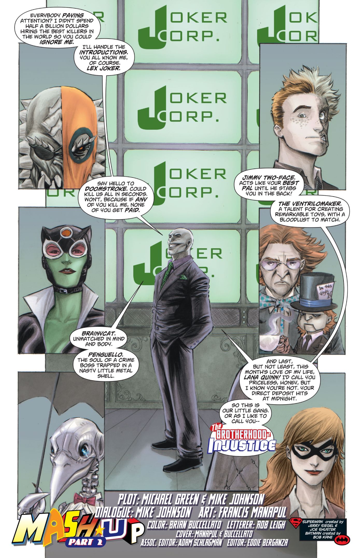 The Brotherhood of Injustice Assembles