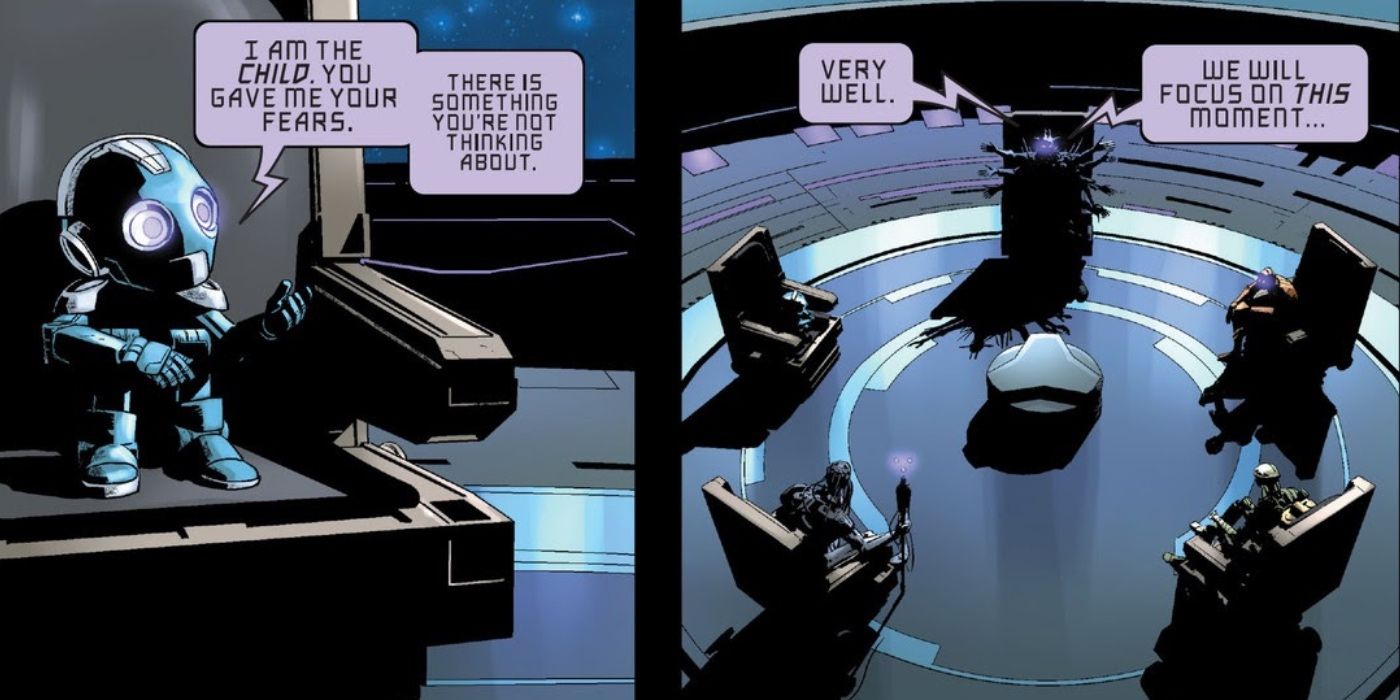 The Child in Star Wars-Dark Droids #4-1