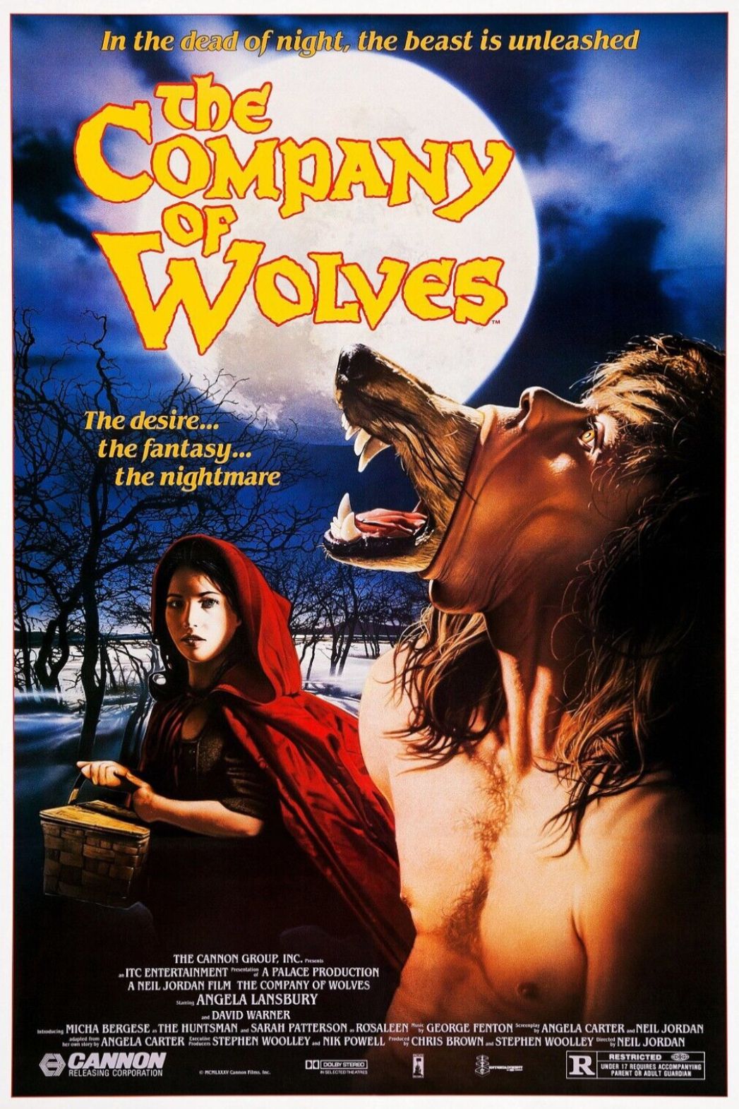 The Company of Wolves 1984 Movie Poster