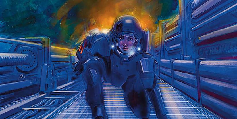 The Expanse Dragon Tooth Issue 6 Cover B by Suspiria Vilchez