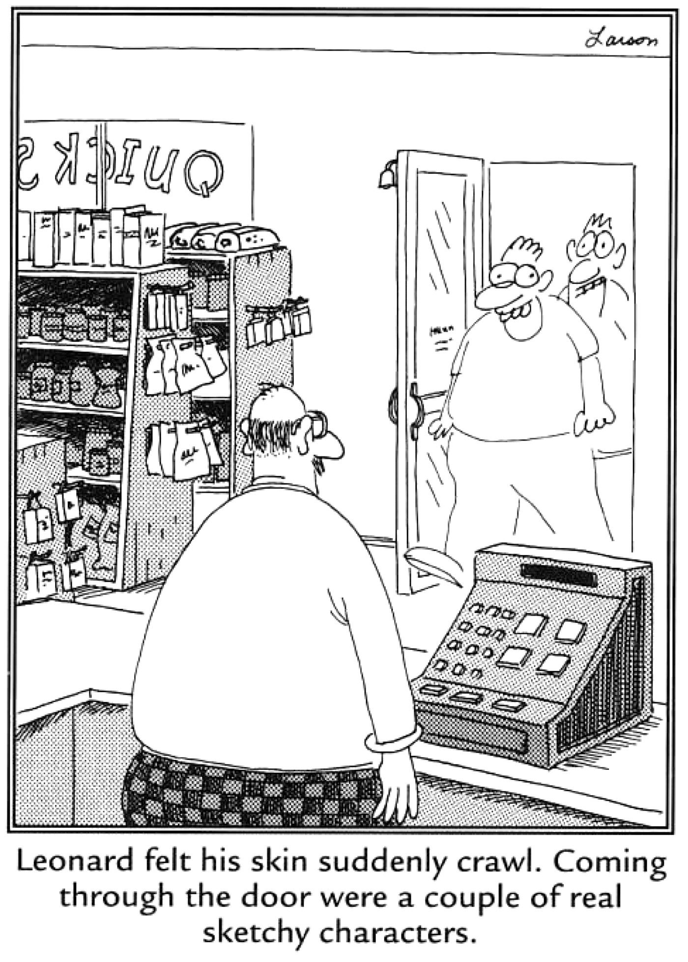 the far side sketchy customers