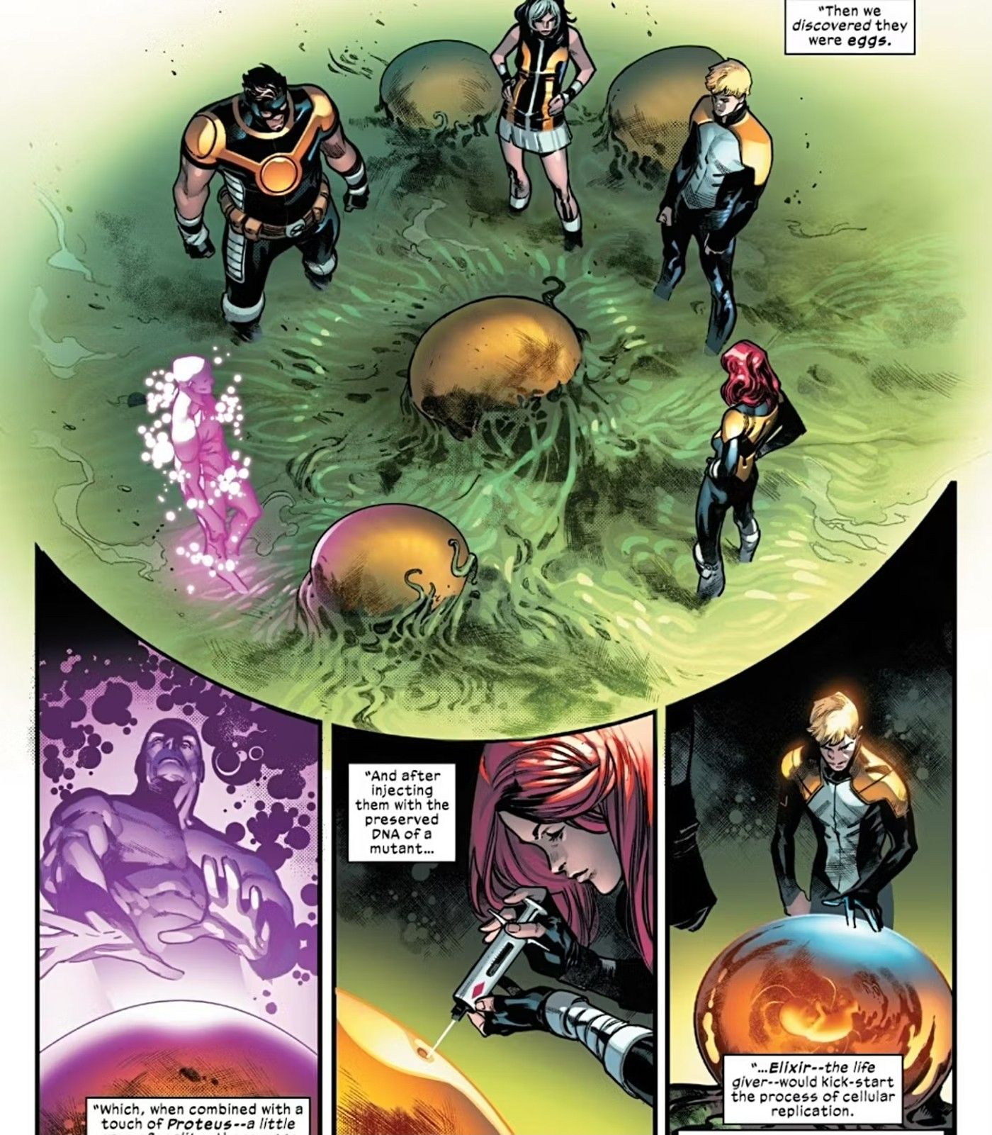 Krakoa's Five use their powers to enable mutant resurrection