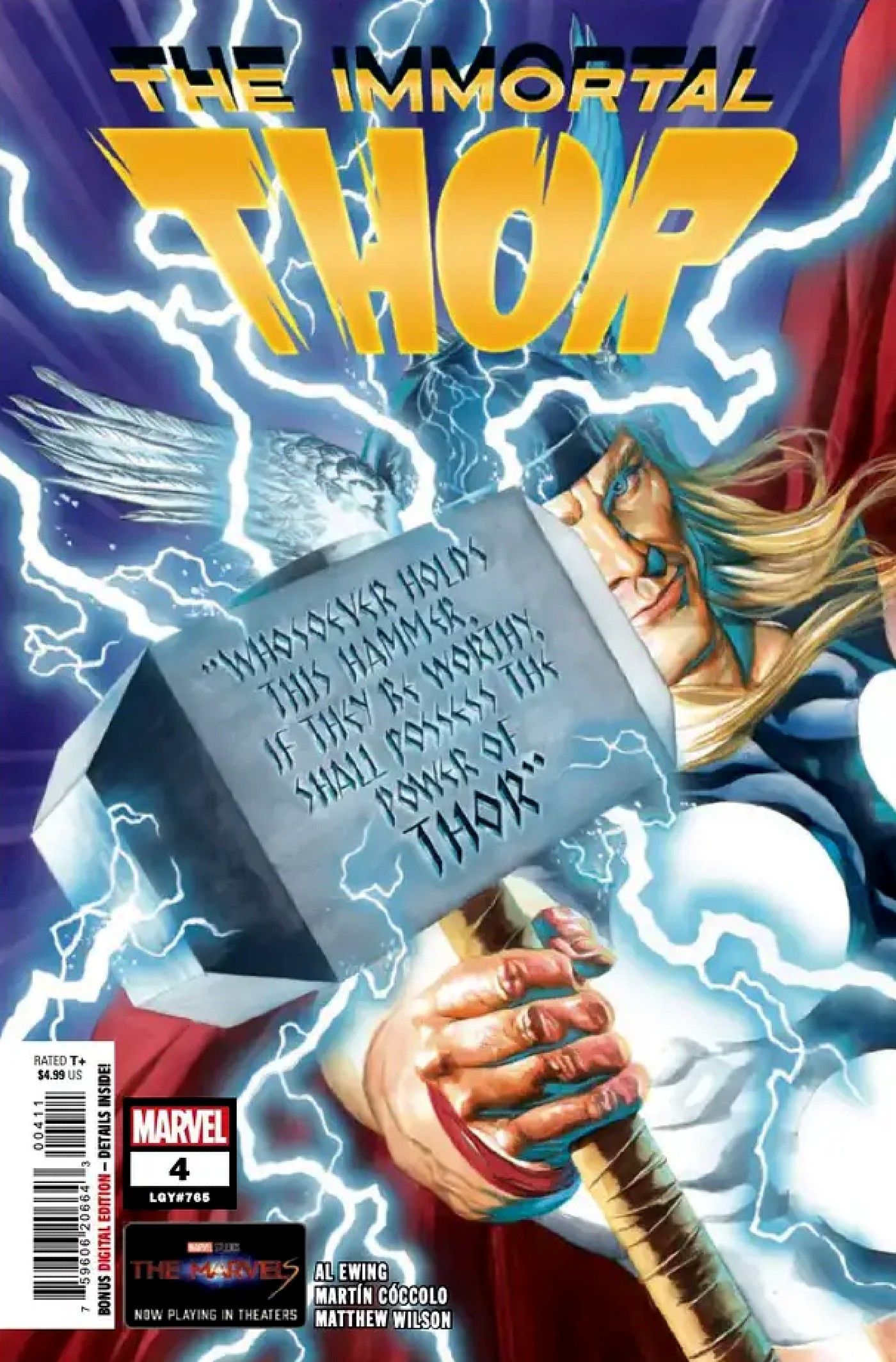 the immortal thor 4 preview cover art