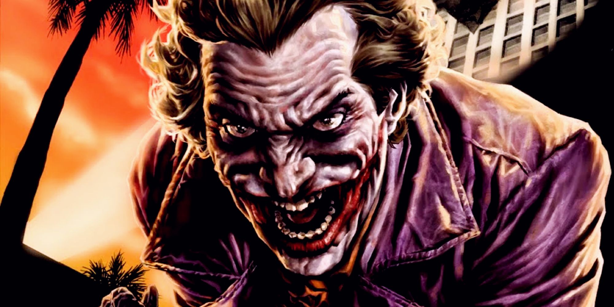 TThe Joker from the 2008 Dark Knight tie-in Graphic Novel by Brian Azarello and Lee Bermejo