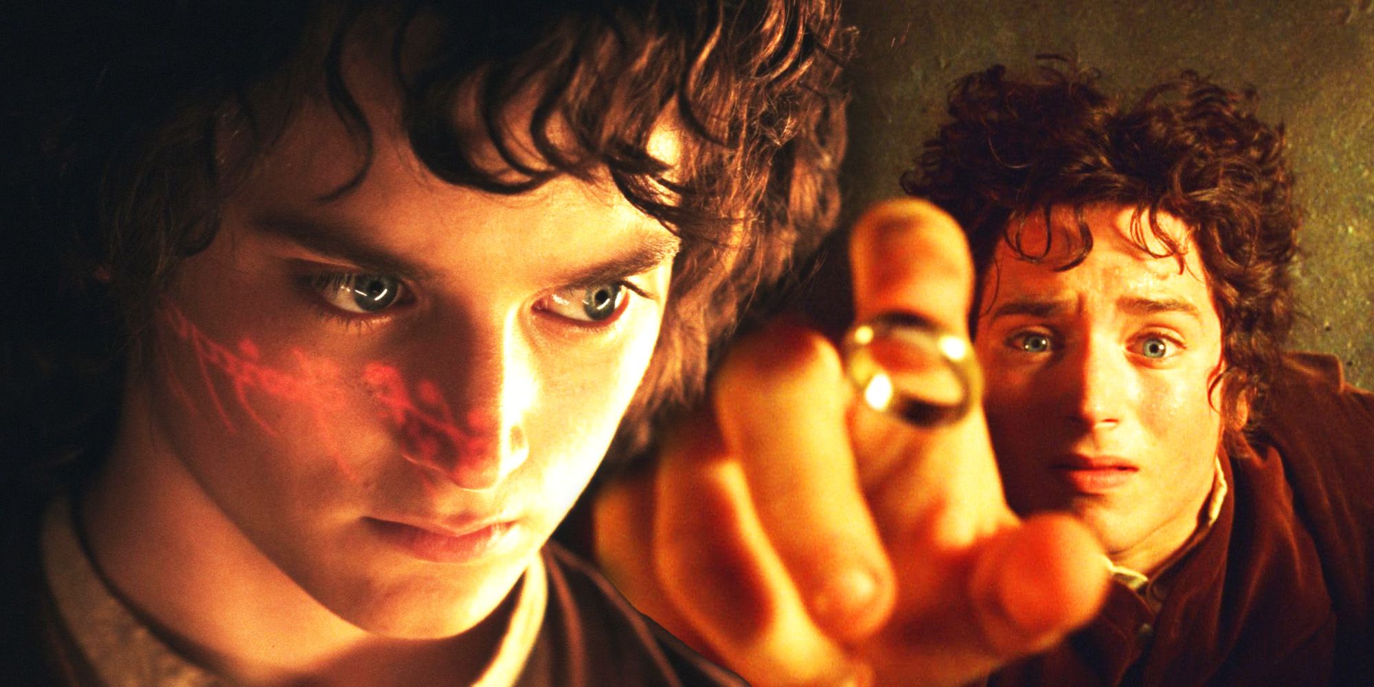 Elijah Wood as Frodo in The Lord of the Rings