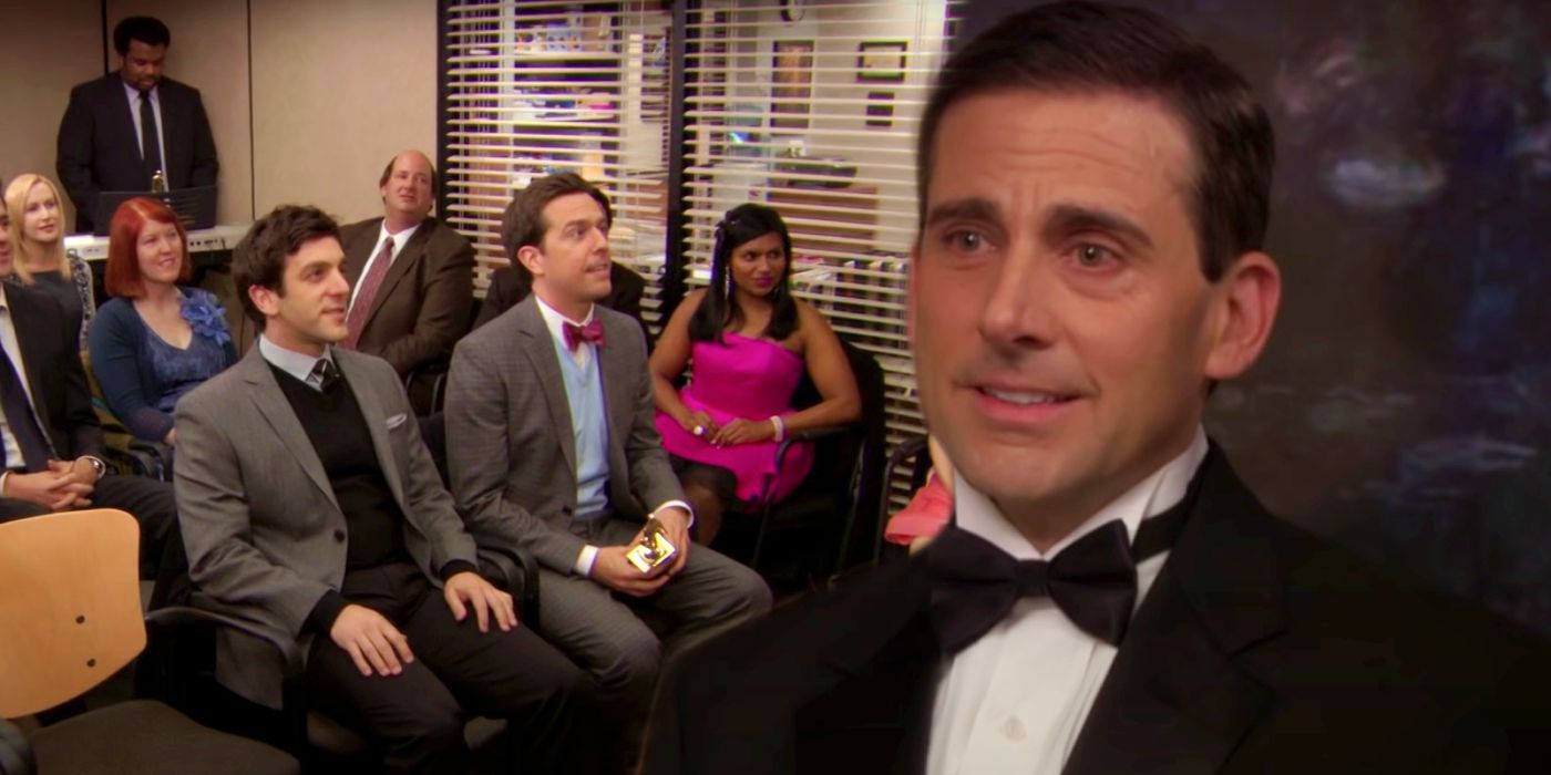 A custom image of Michael Scott and the other The Office characters