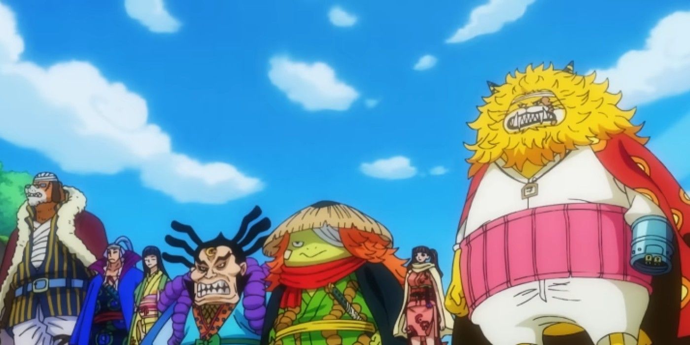 As Bainhas se reúnem em One Piece