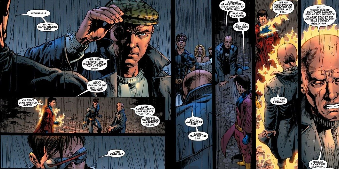 The truth is revealed in X-Men Deadly Genesis comic