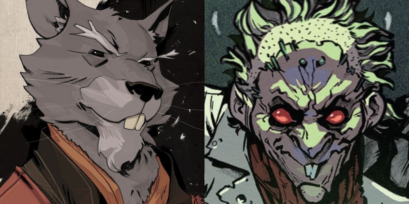 TMNT&rsquo;s Splinter and Dr. Barlow.
