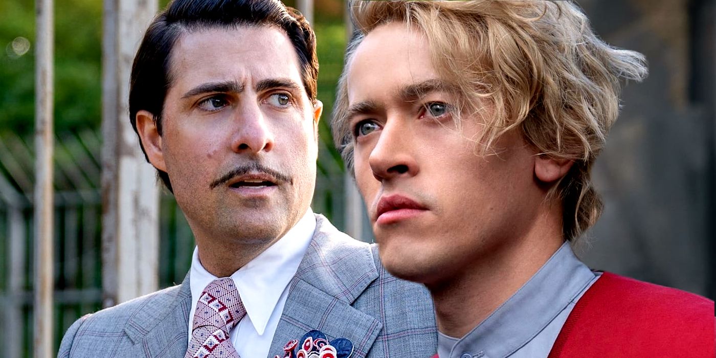 Tom Blyth and Jason Schwartzman in The Hunger Games The Ballad of Songbirds and Snakes Custom Image