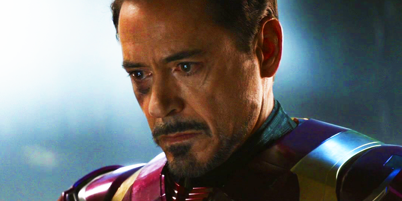 Tony Stark watching Bucky Barnes kill his parents in Captain America Civil War