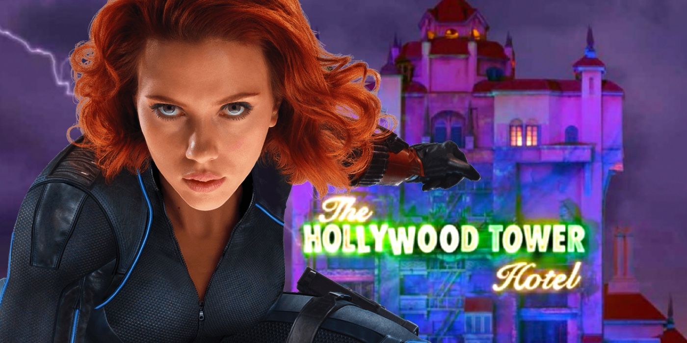 Scarlett Johansson and the Tower of Terror