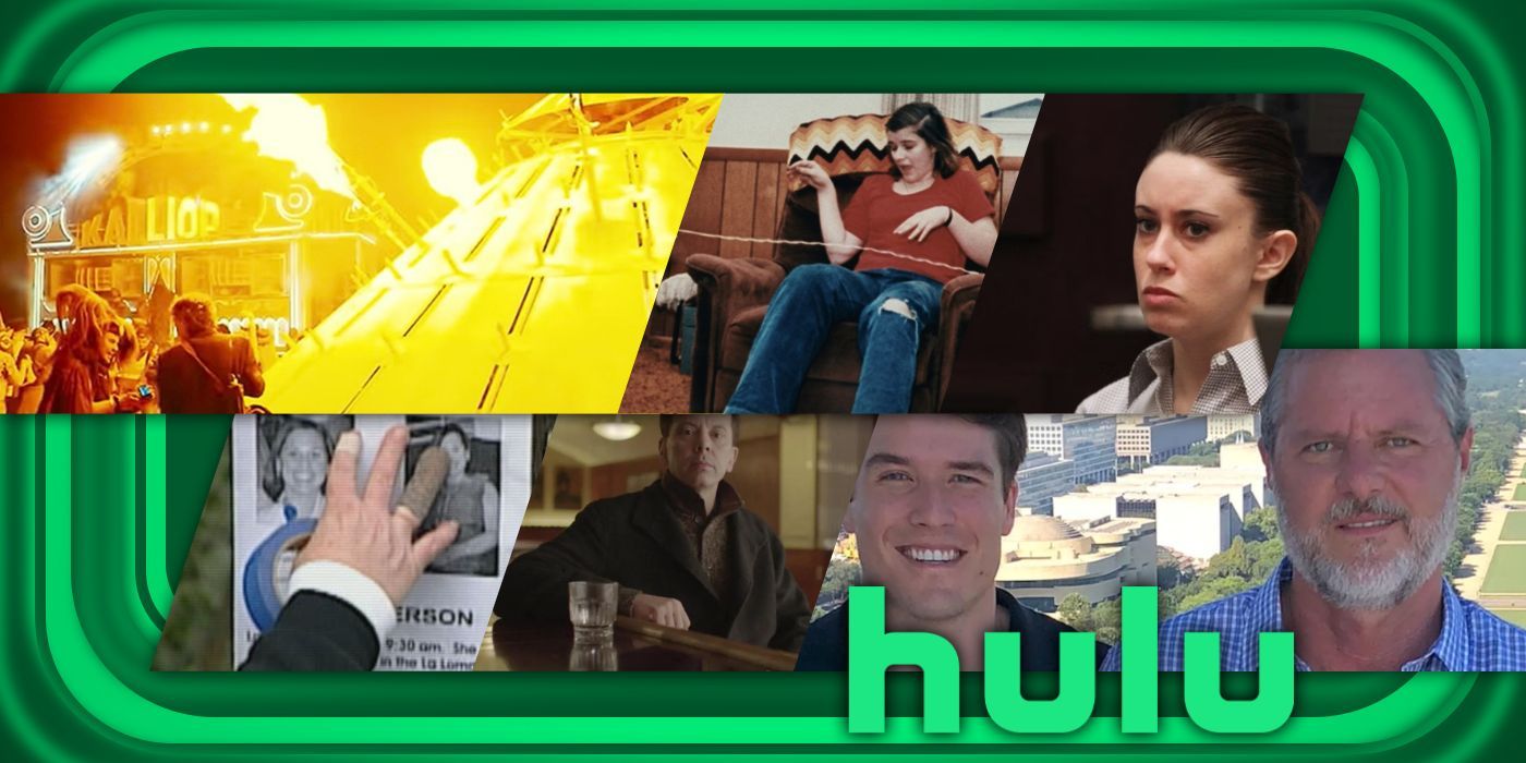 Documentários sobre crimes reais no Hulu.