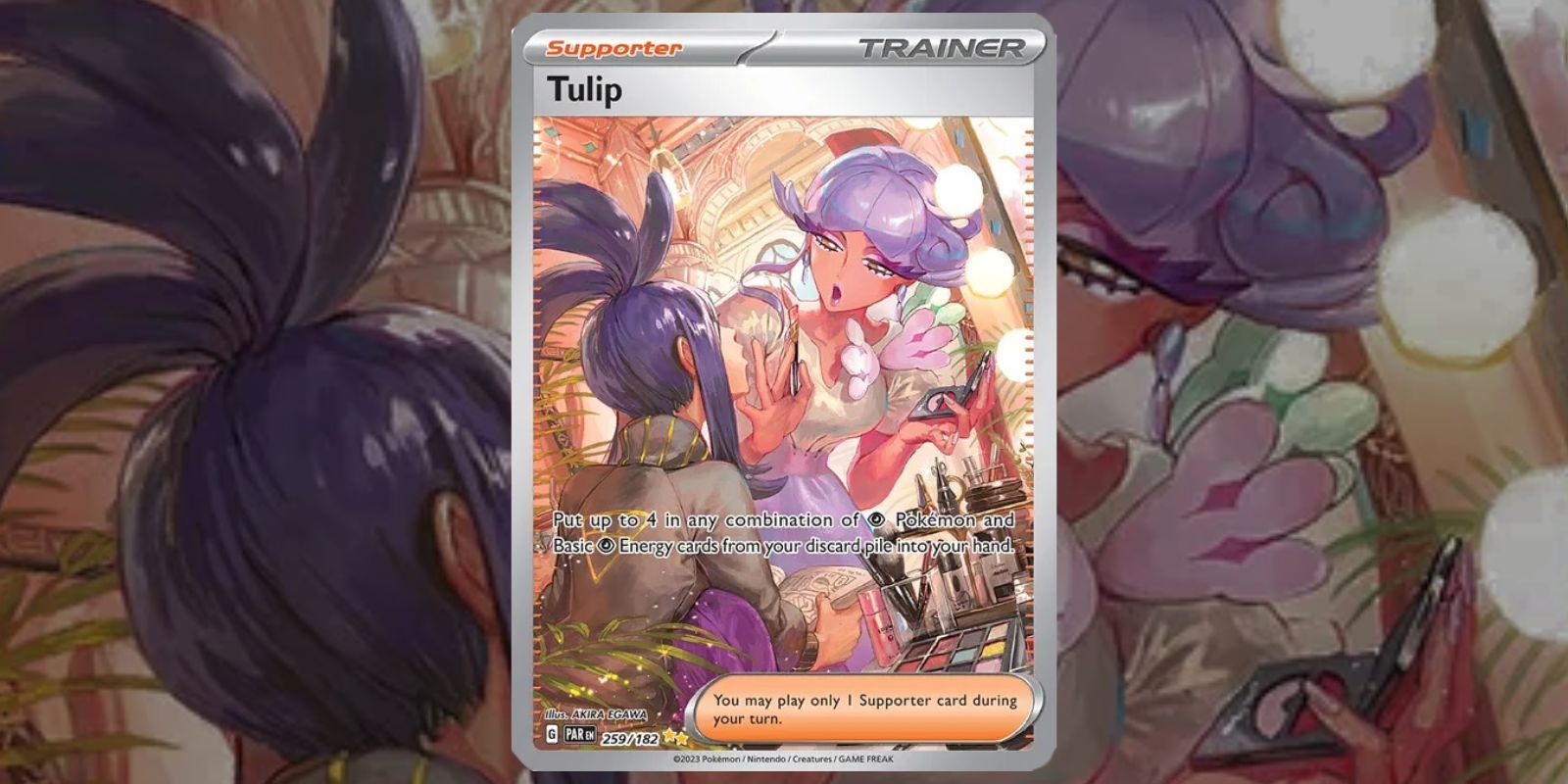 Tulip Pokemon TCG Paradox Rift Card 259