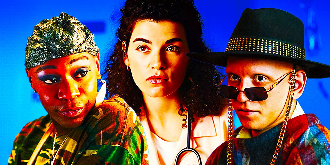 A collage featuring Nelsan Ellis as Lafayette Reynolds from True Blood, Julianna Margulies as Carol Hathaway from ER, and Anthony Carrigan as NoHo Hank from Barry