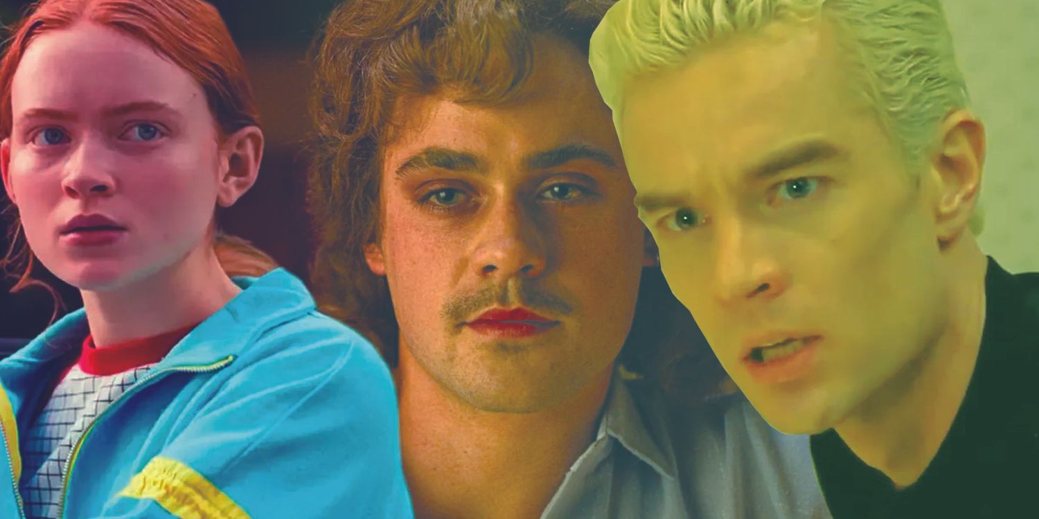Blended image of Max and Billy in Stranger Things and Spike in Buffy the Vampire Slayer