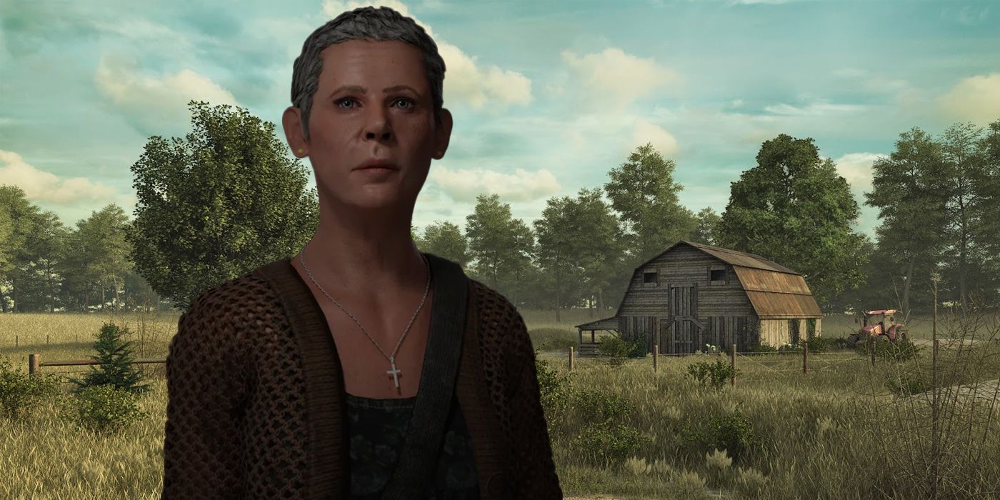 Carol from TWD Destinies with Hershil's barn behind her