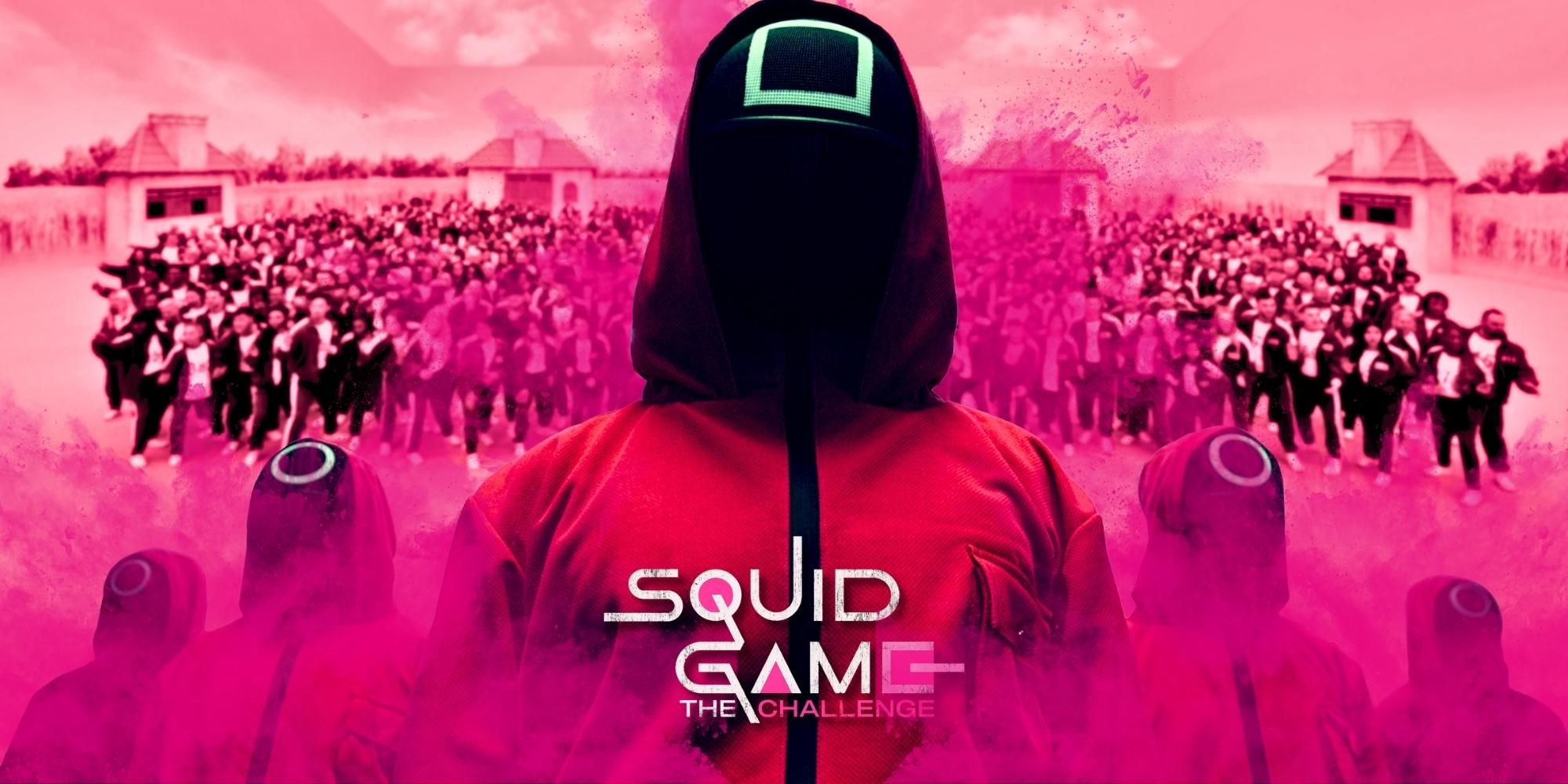 Squid Game: The Challenge players playing Red Light Green Light