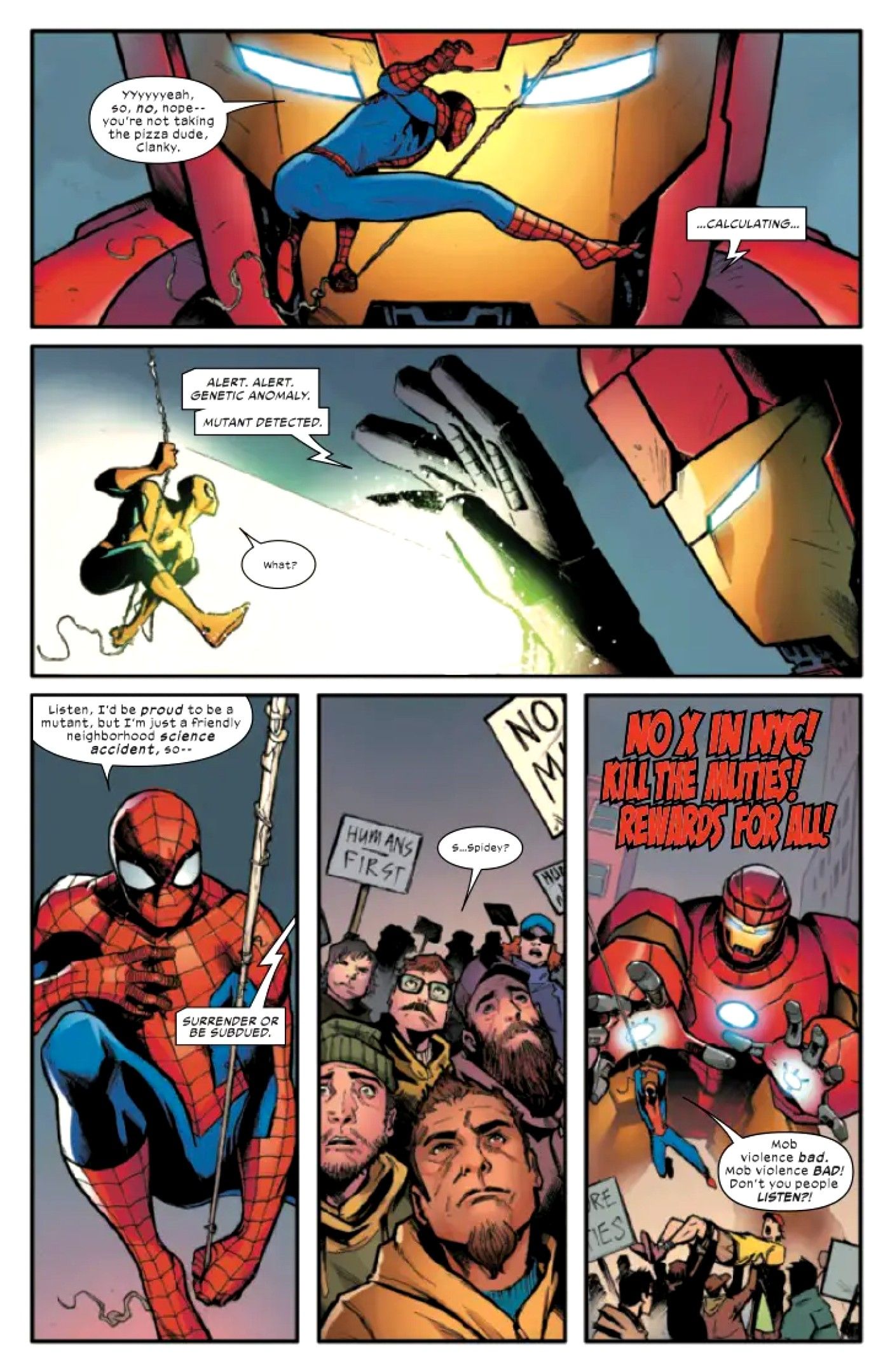 UNCANNY SPIDER-MAN 4 PREVIEW PAGE 4