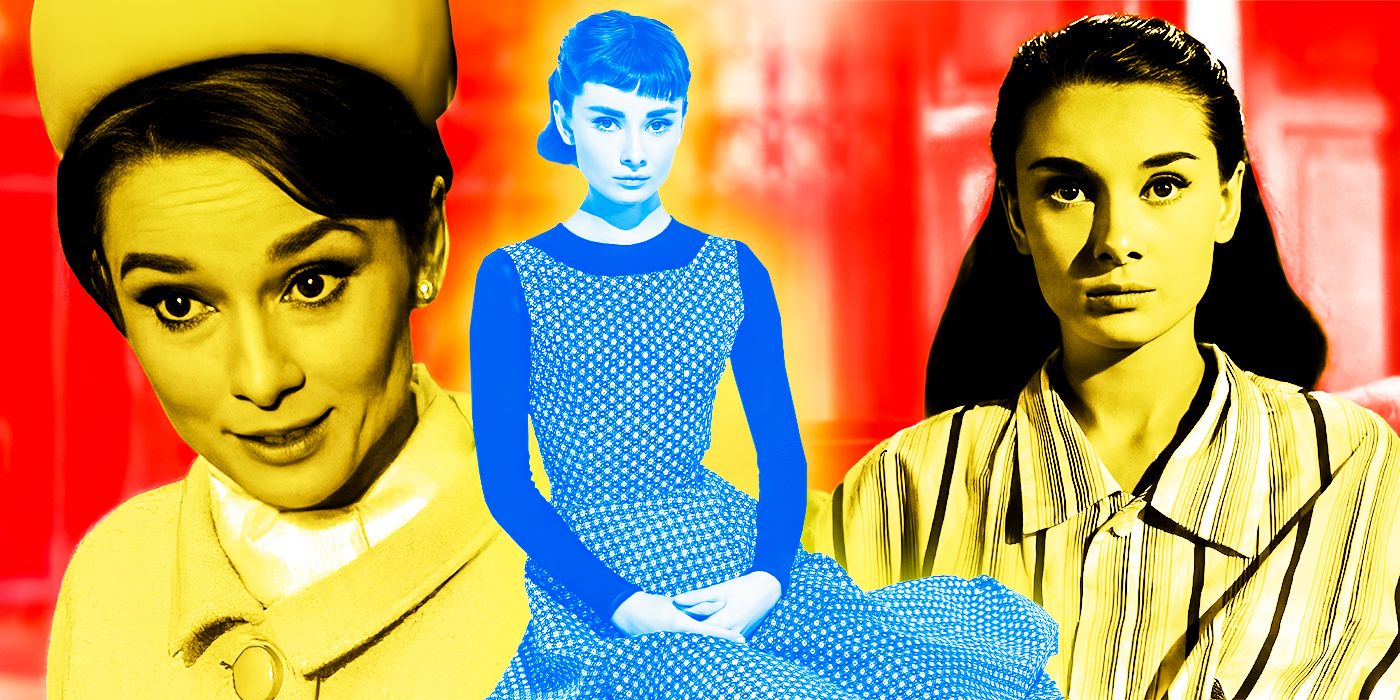 Gambar khusus yang menampilkan Audrey Hepburn di berbagai film