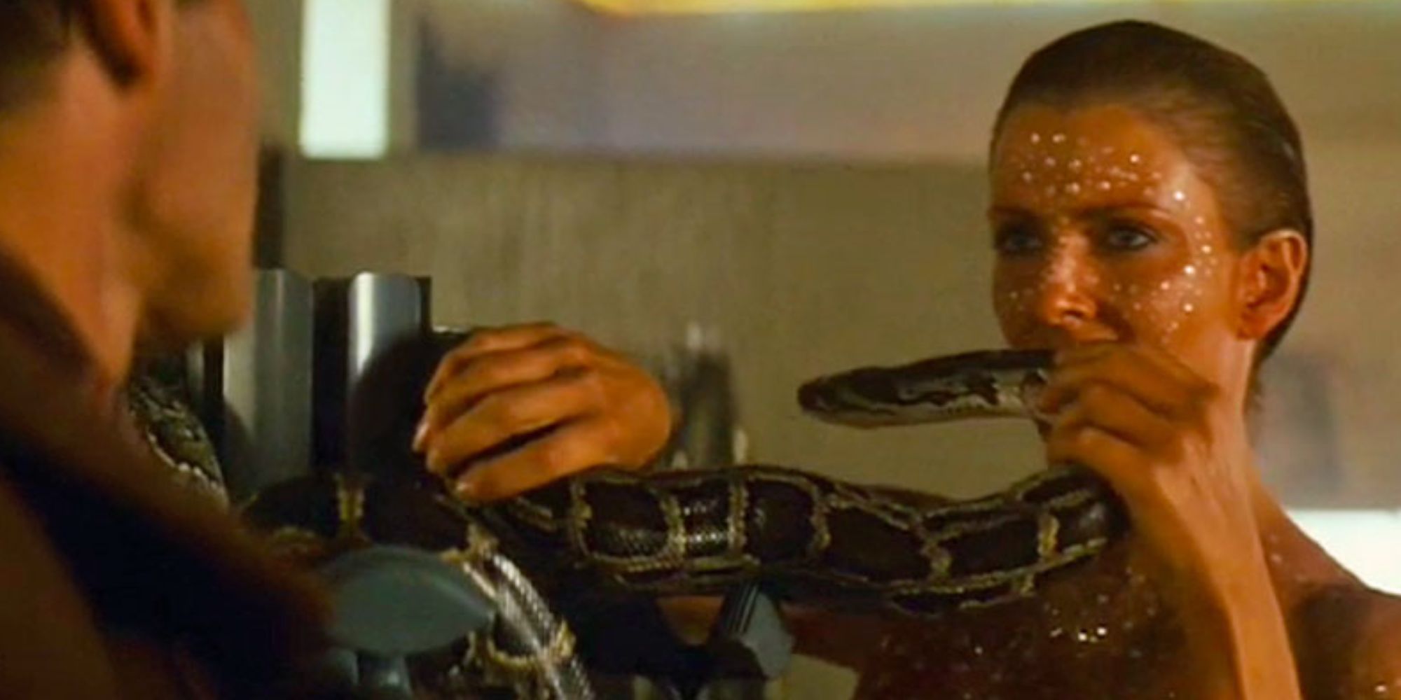Fake snake in Blade Runner