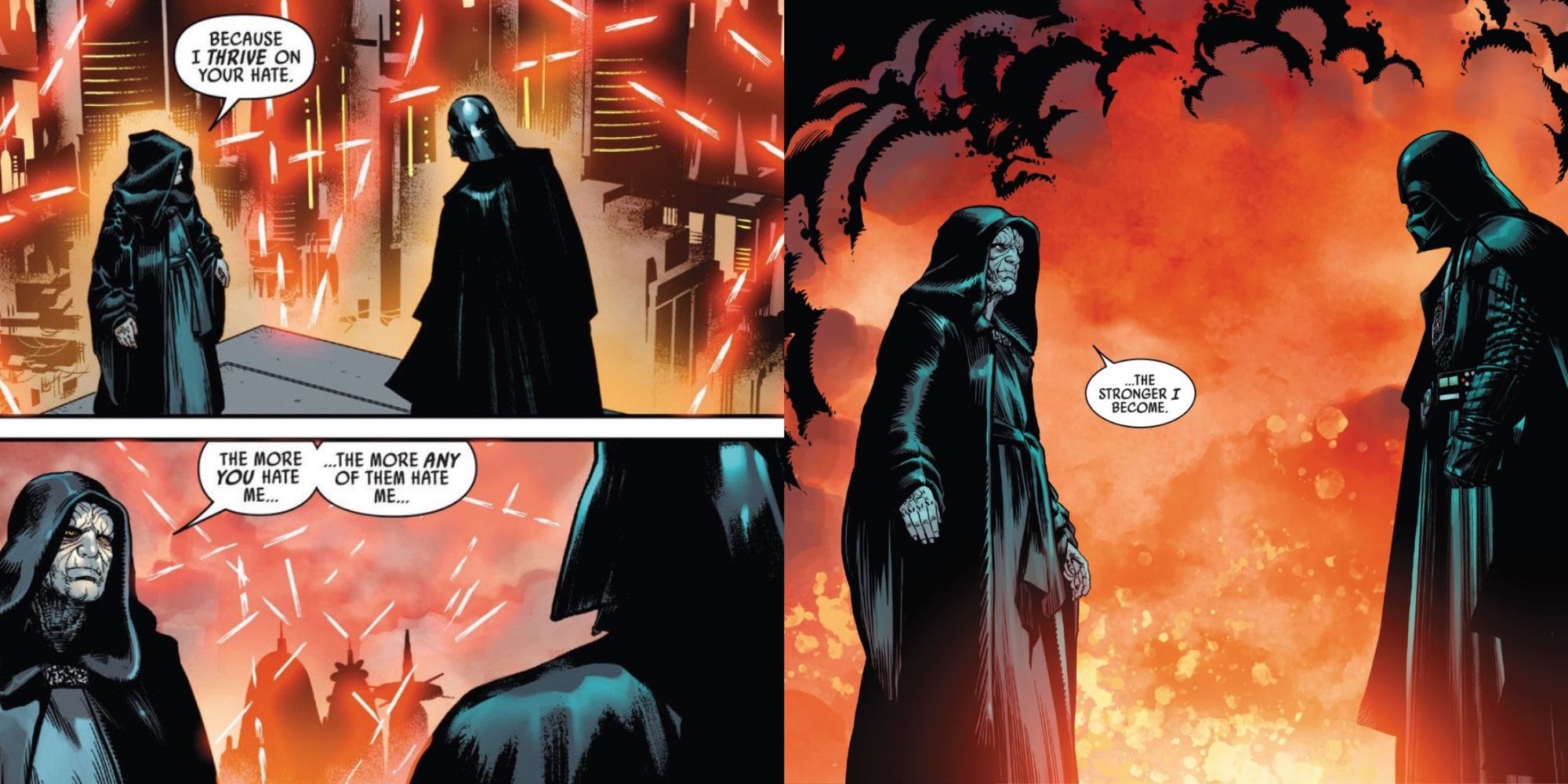 “I Thrive on Your Hate”: Palpatine Confirms Once and For All Why Darth Vader Could Never Beat Him