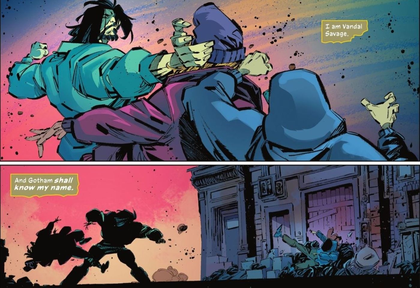 Vandal Savage Defends Gotham DC
