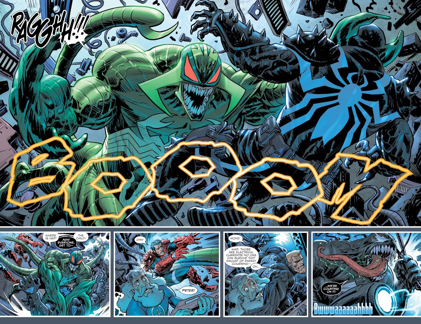 Venom Charges Up His Energy