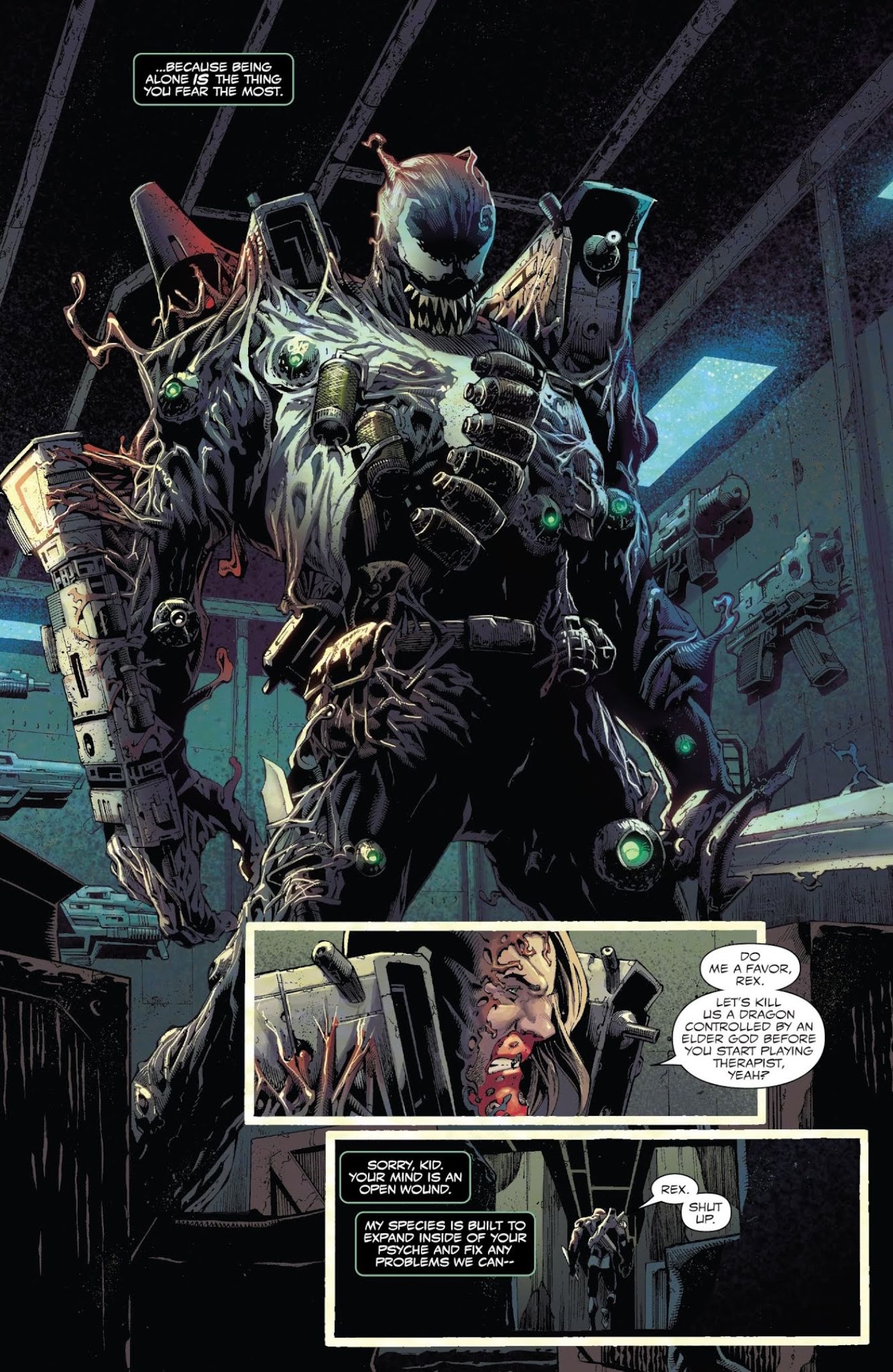 Venom’s Arsenal Makes Batman’s Utility Belt Look Pathetic