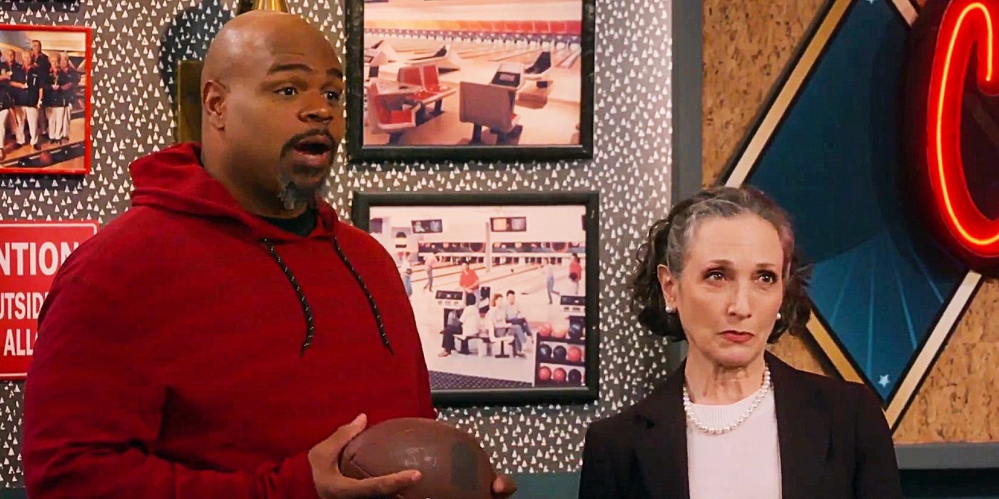 Vincent Wilfork and Lilith  in the Frasier reboot epoisode 7
