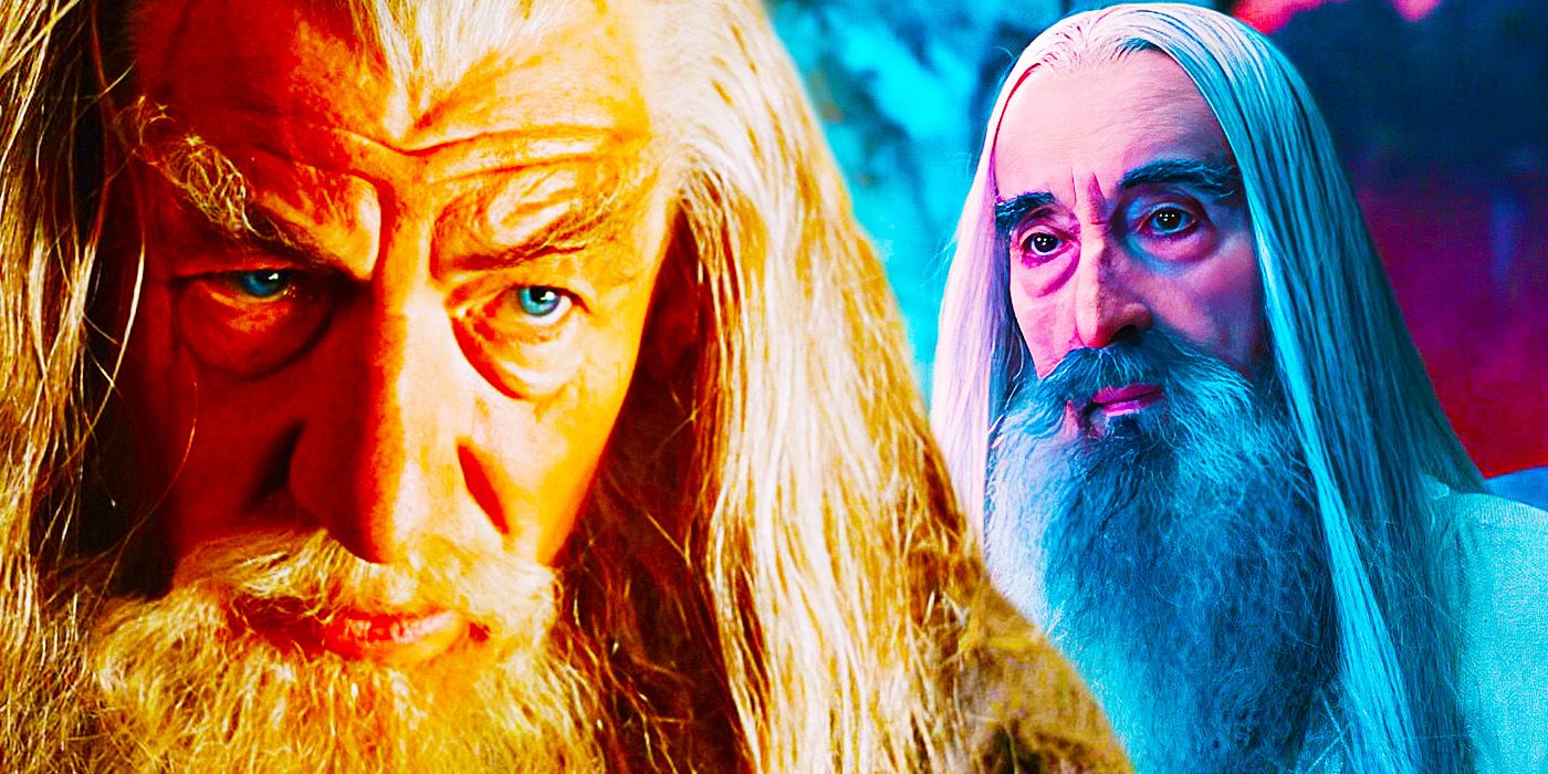 Por que Gandalf afirma ser Saruman quando retorna nas duas torres? 4