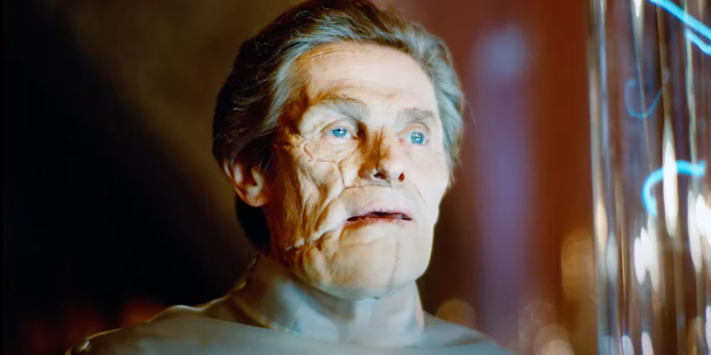 Willem Dafoe as Dr. Godwin Baxter in Poor Things