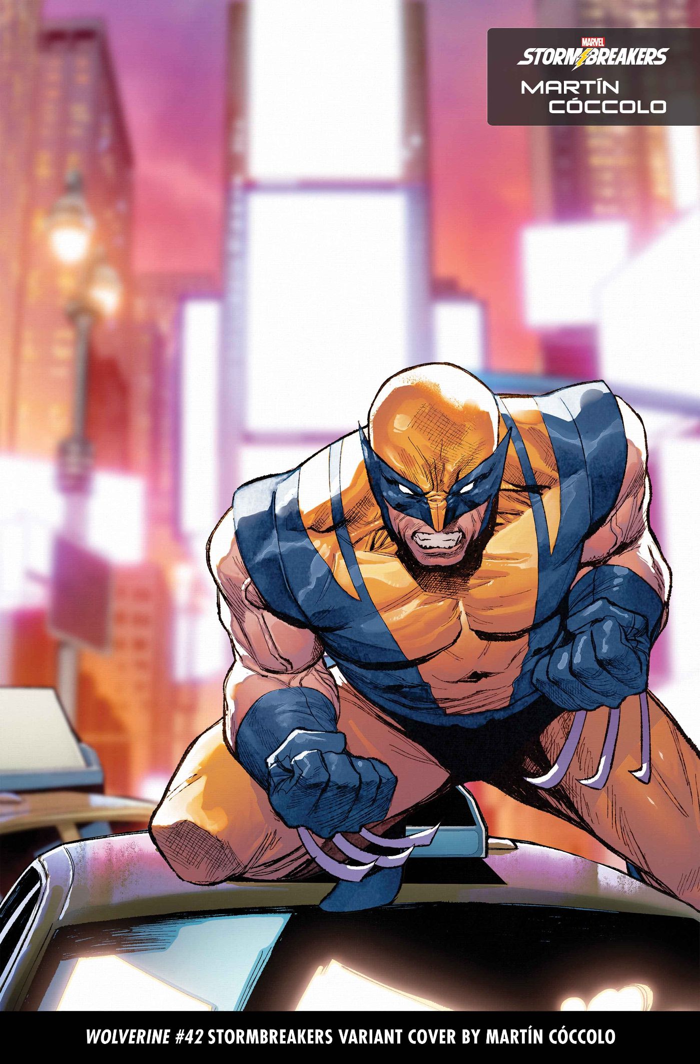 Martin Coccolo, Stormbreakers, portada variante de Wolverine #42