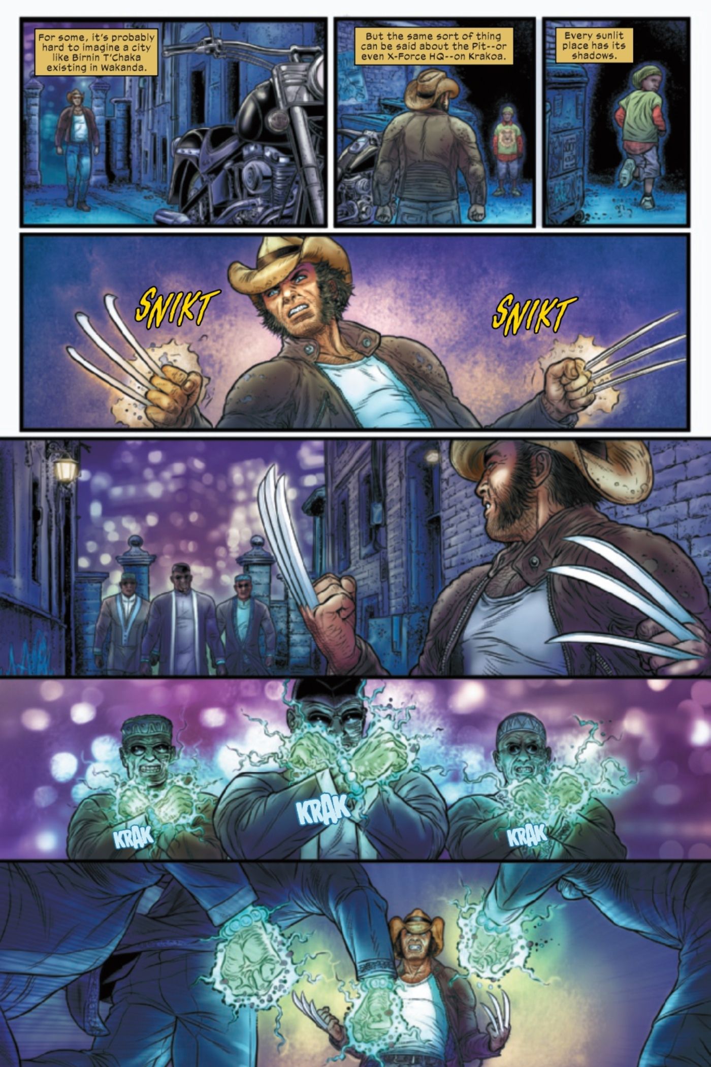 Wolverine #39 Preview page 2.