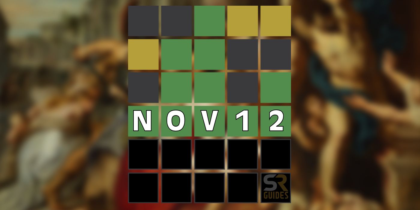 Today's Wordle Answer & Hints for November 12, 2023 (Puzzle 876)