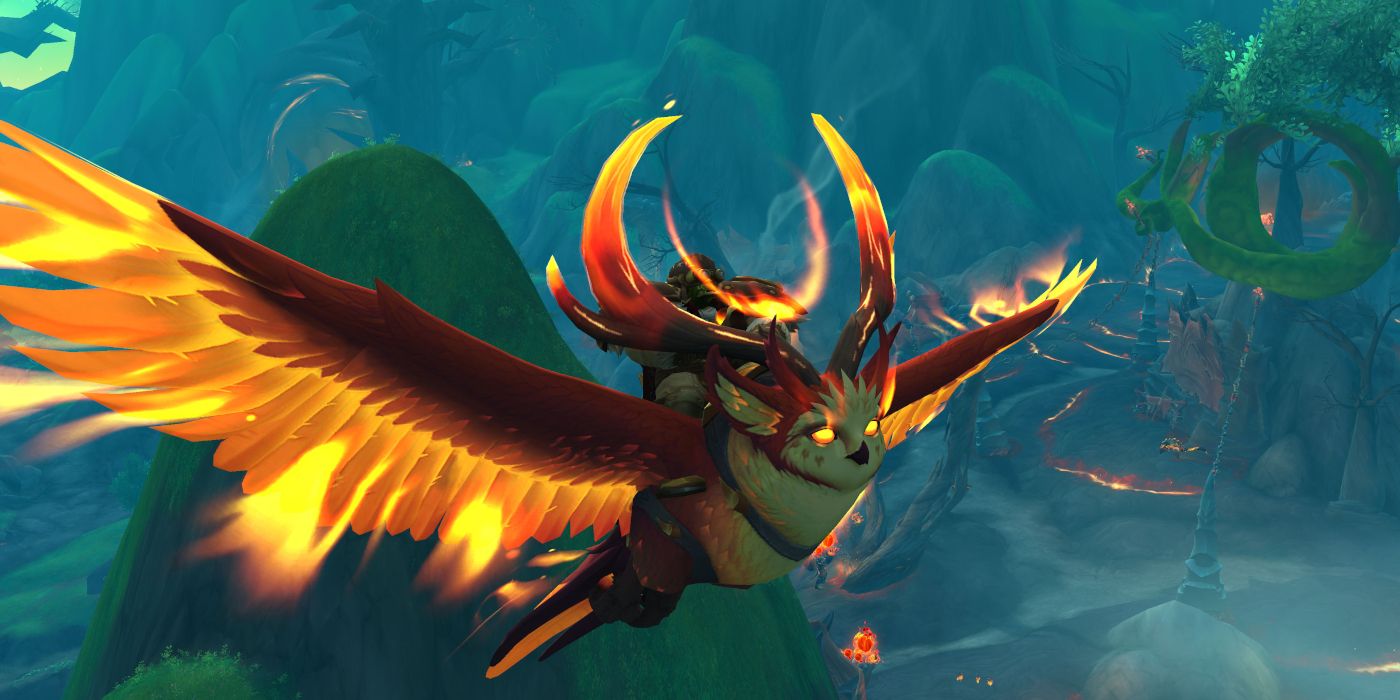 World of Warcraft BlizzCon 2023 Interview Dragonflight Fire Owl