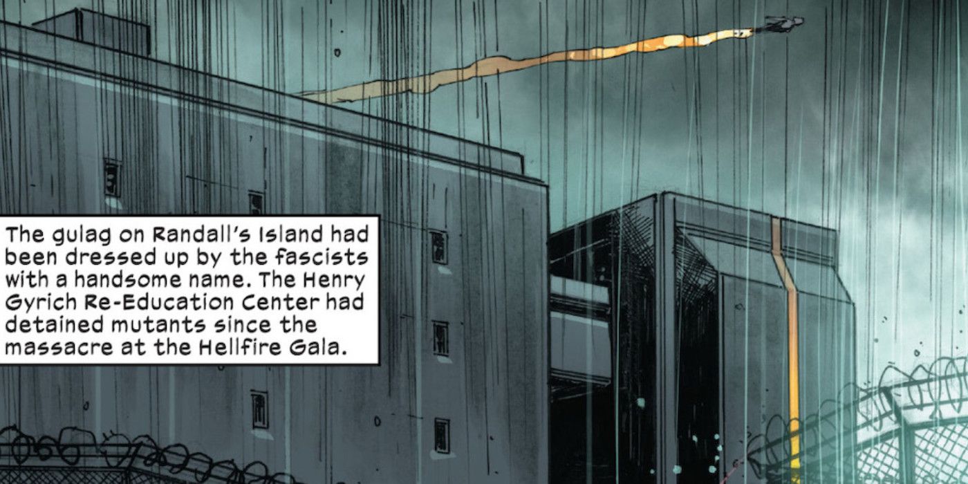 x-Men Avengers Henry Gyrich Re-Education Center