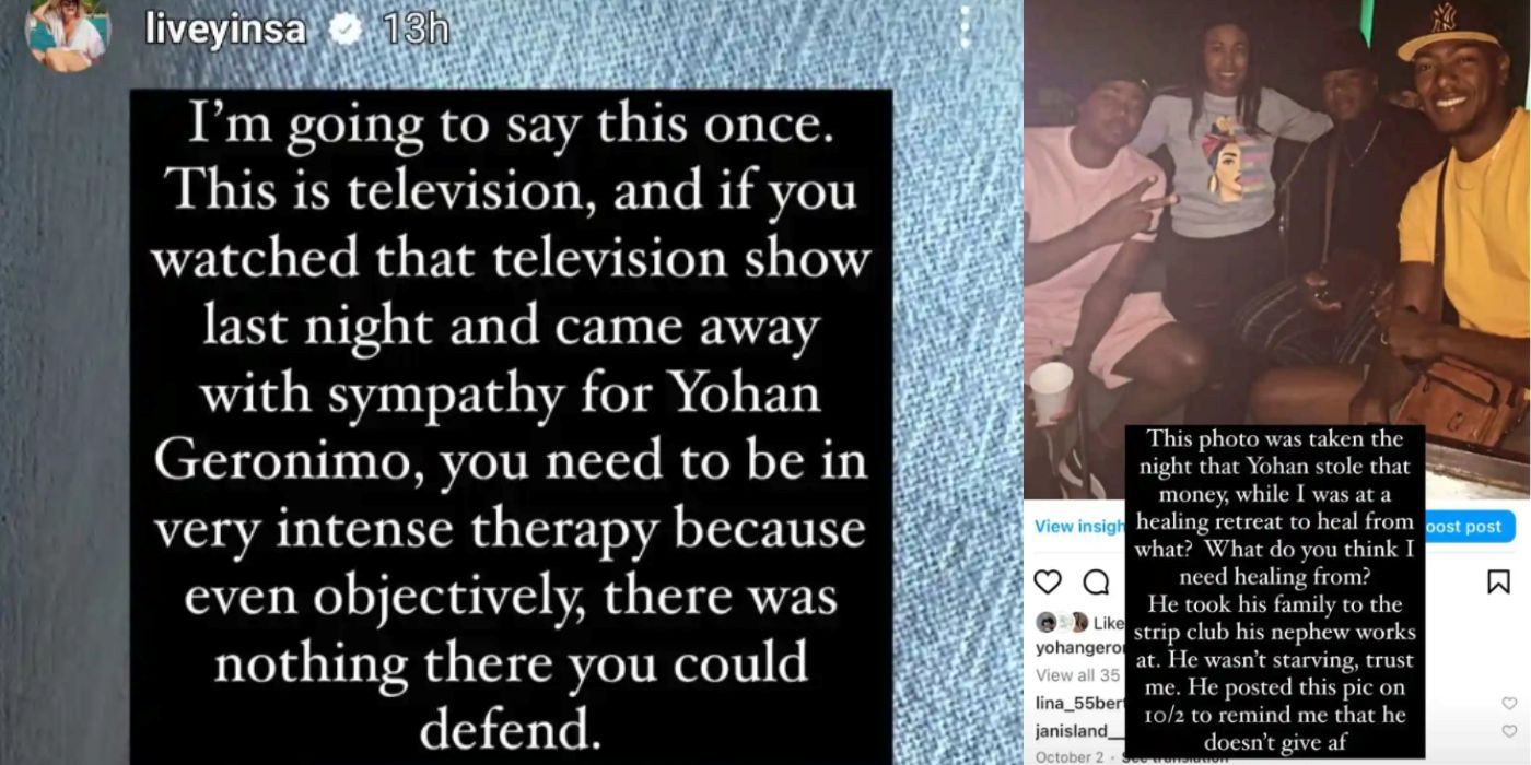 90 Day Fiance star Daniele Gates' Instagram Story attacking Yohan&rsquo;s supporters