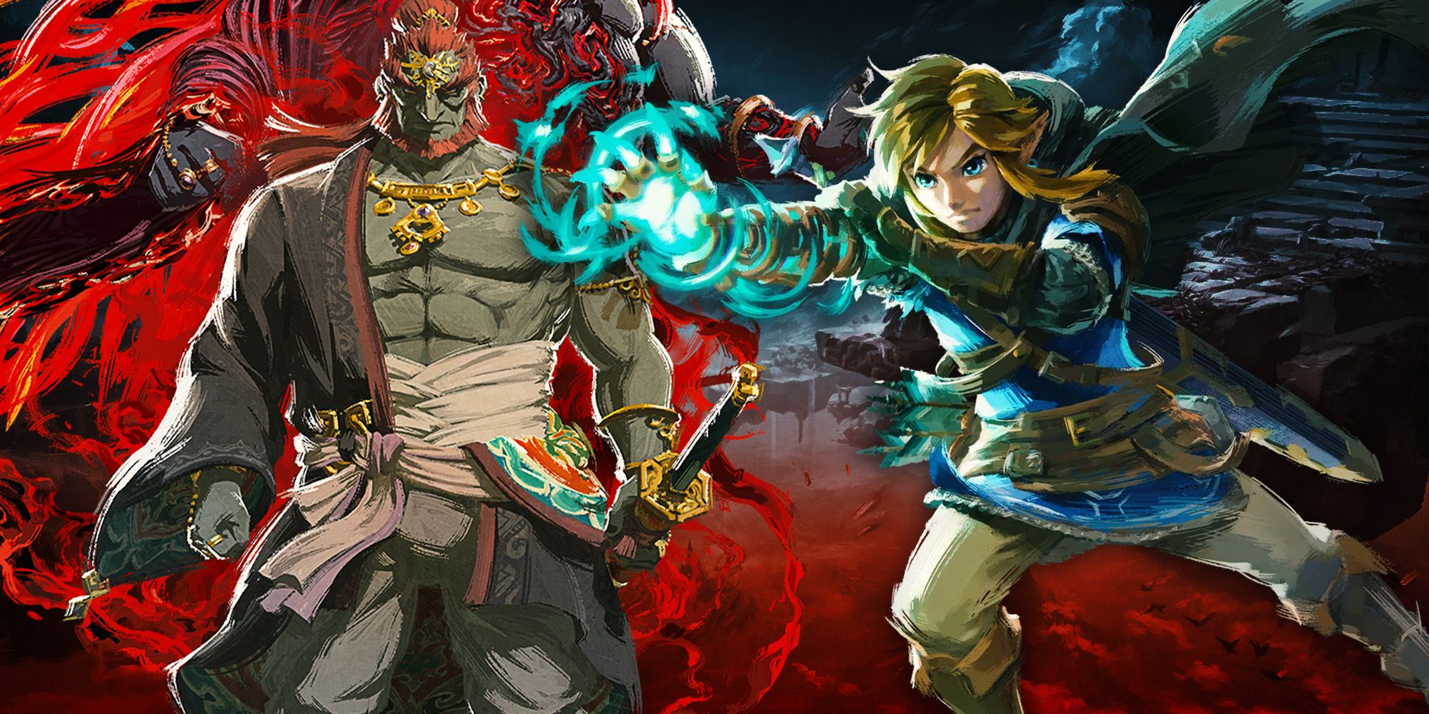 Link Fighting Ganondorf In Zelda: TOTK Isn’t Even A Fair Fight
