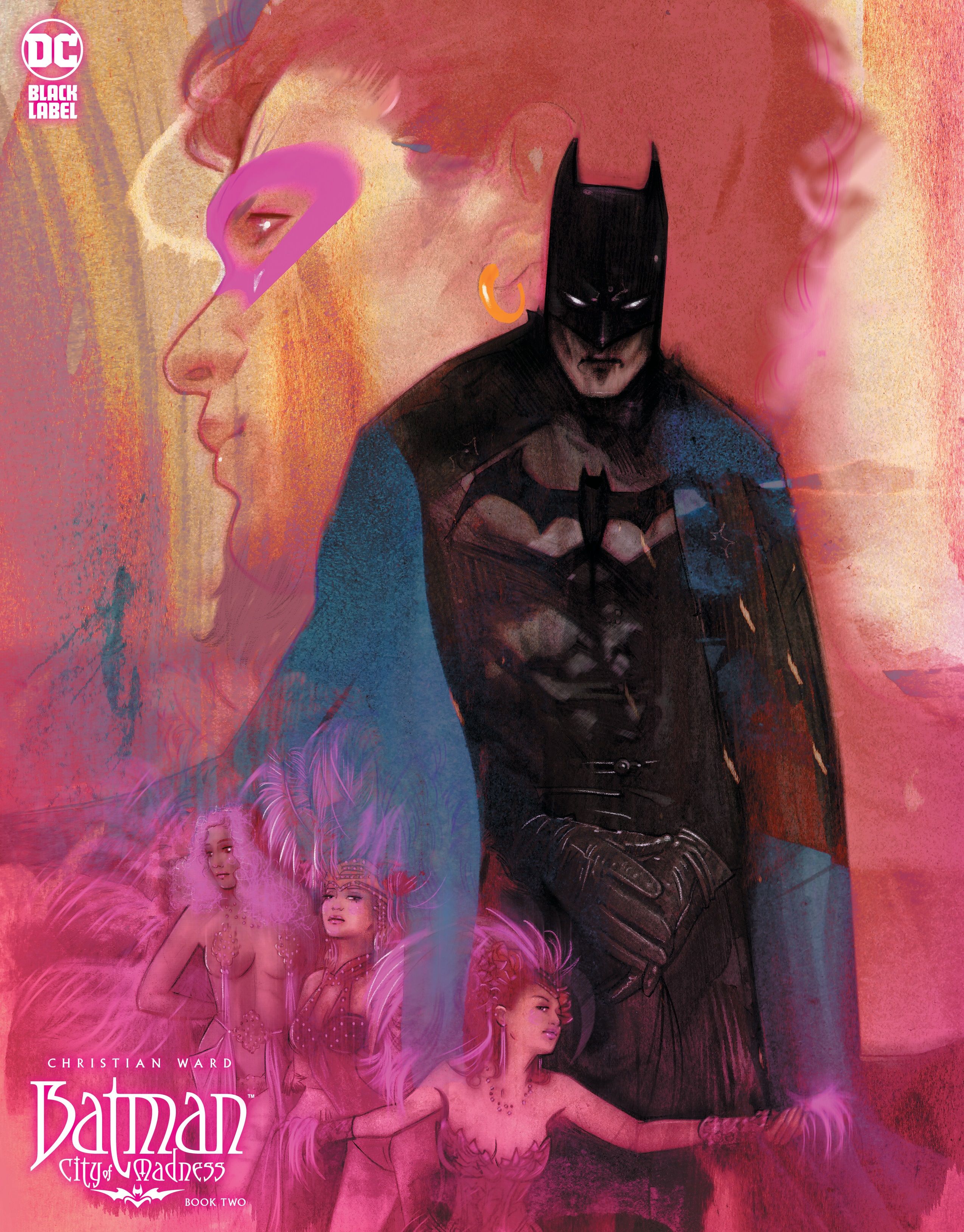 Capa variante de Batman City of Madness 2 Batman com Flamingo