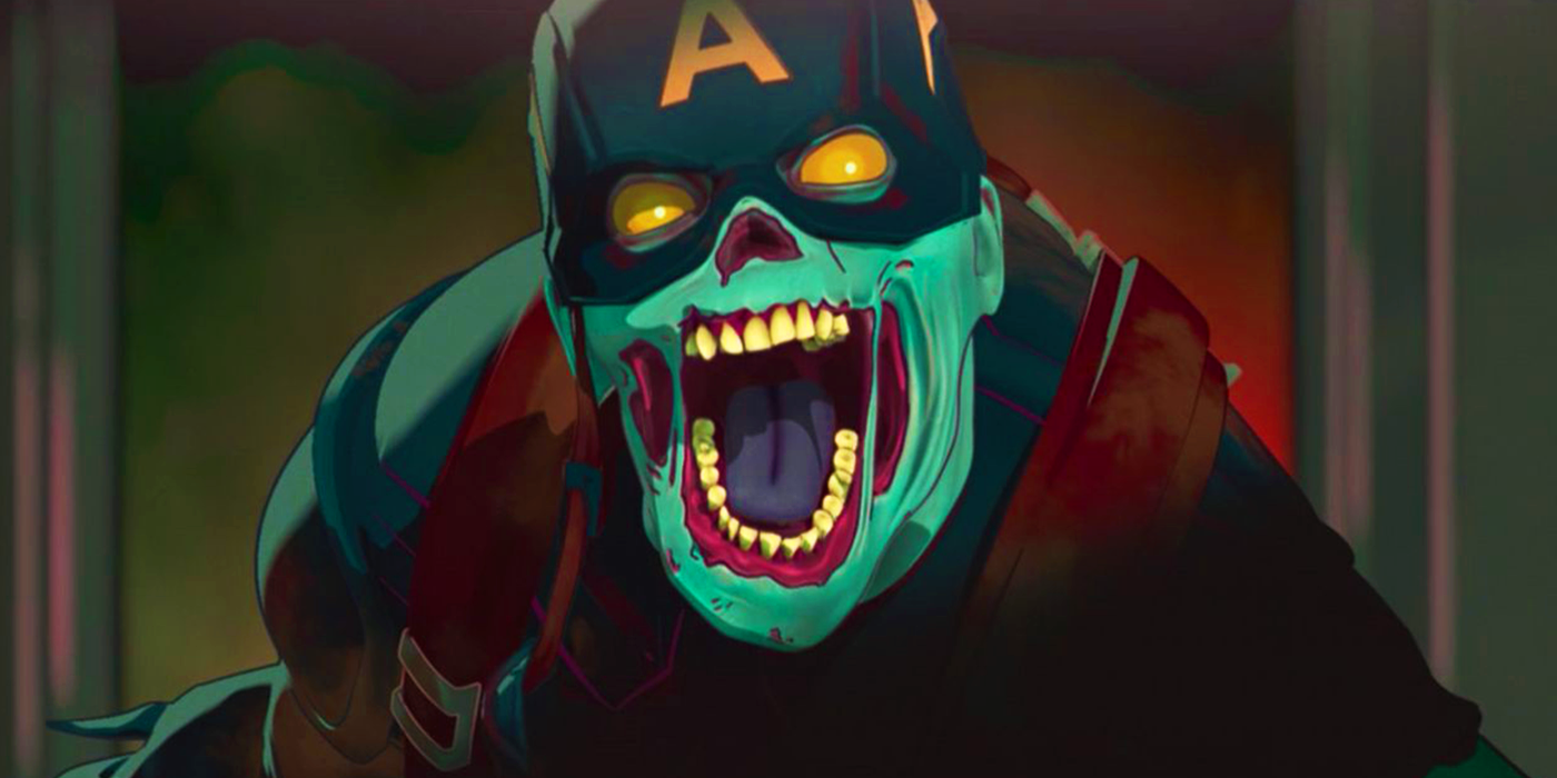 Zombified Captain America in What If...? season 1