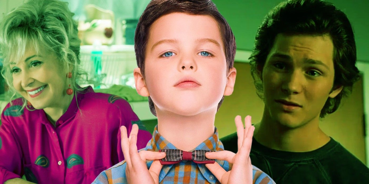 Custom image of Meemaw, Sheldon and Georgie in Young Sheldon