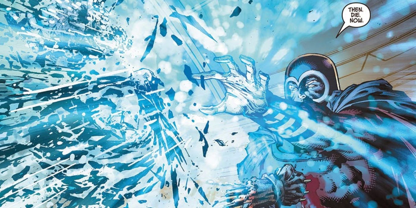 Magneto killing Wolverine in Ultimatum.