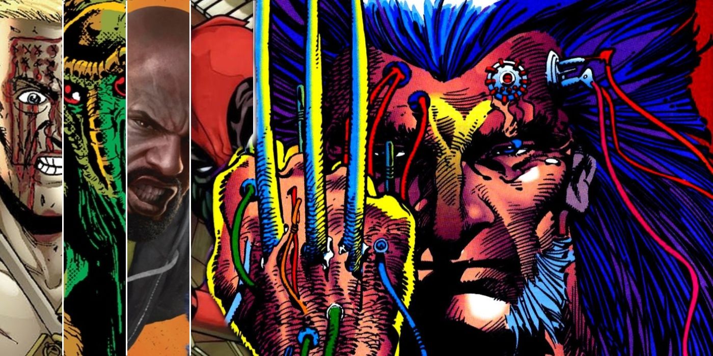 Wolverine with other Weapon Plus creations.