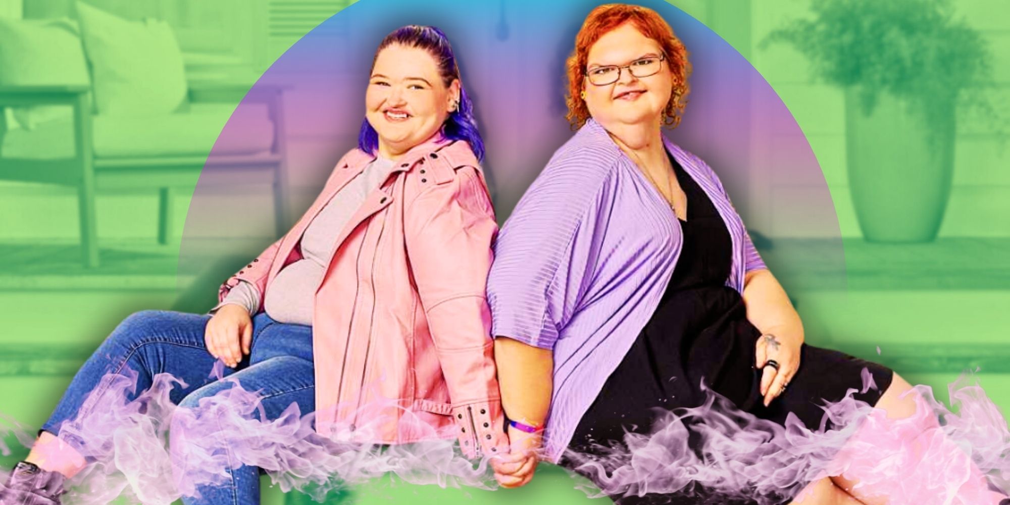 Imagem promocional da 5ª temporada das Irmãs de 1000 lb de Amy e Tammy