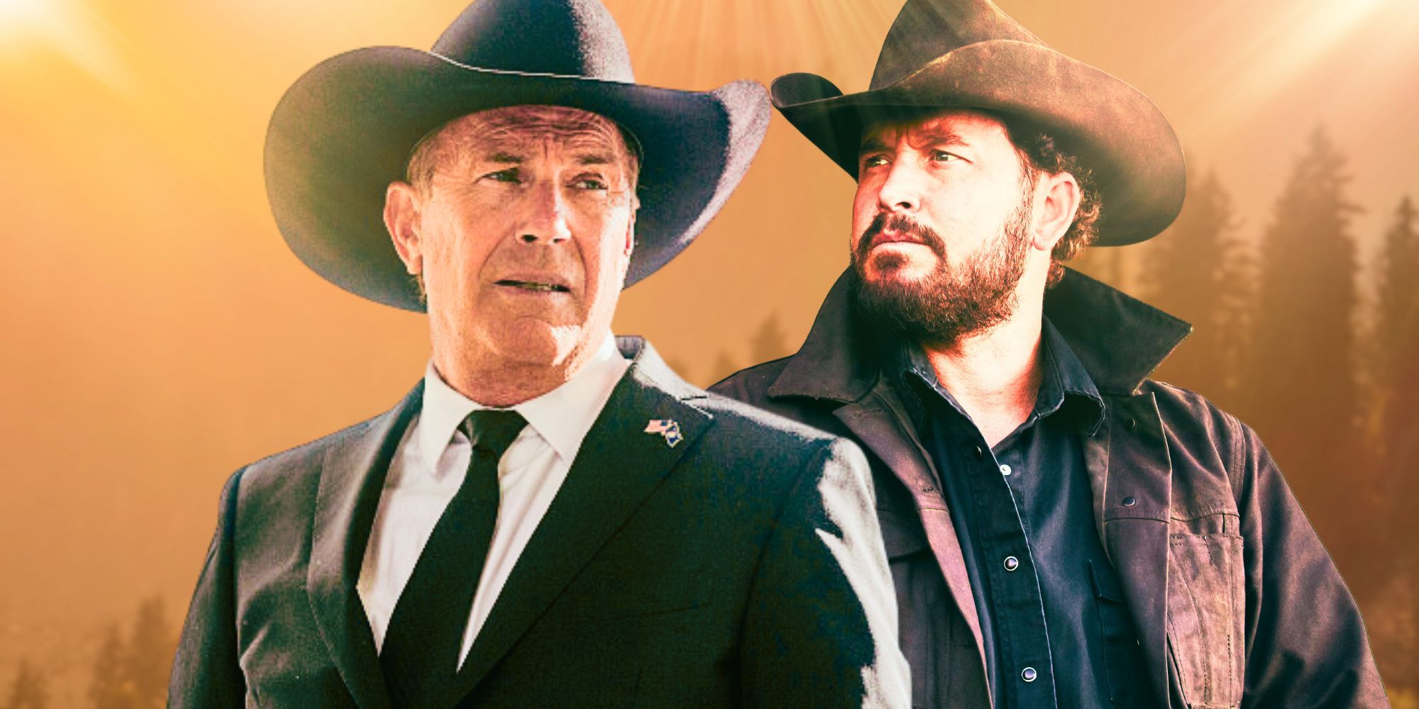 Yellowstone Rip and John Dutton