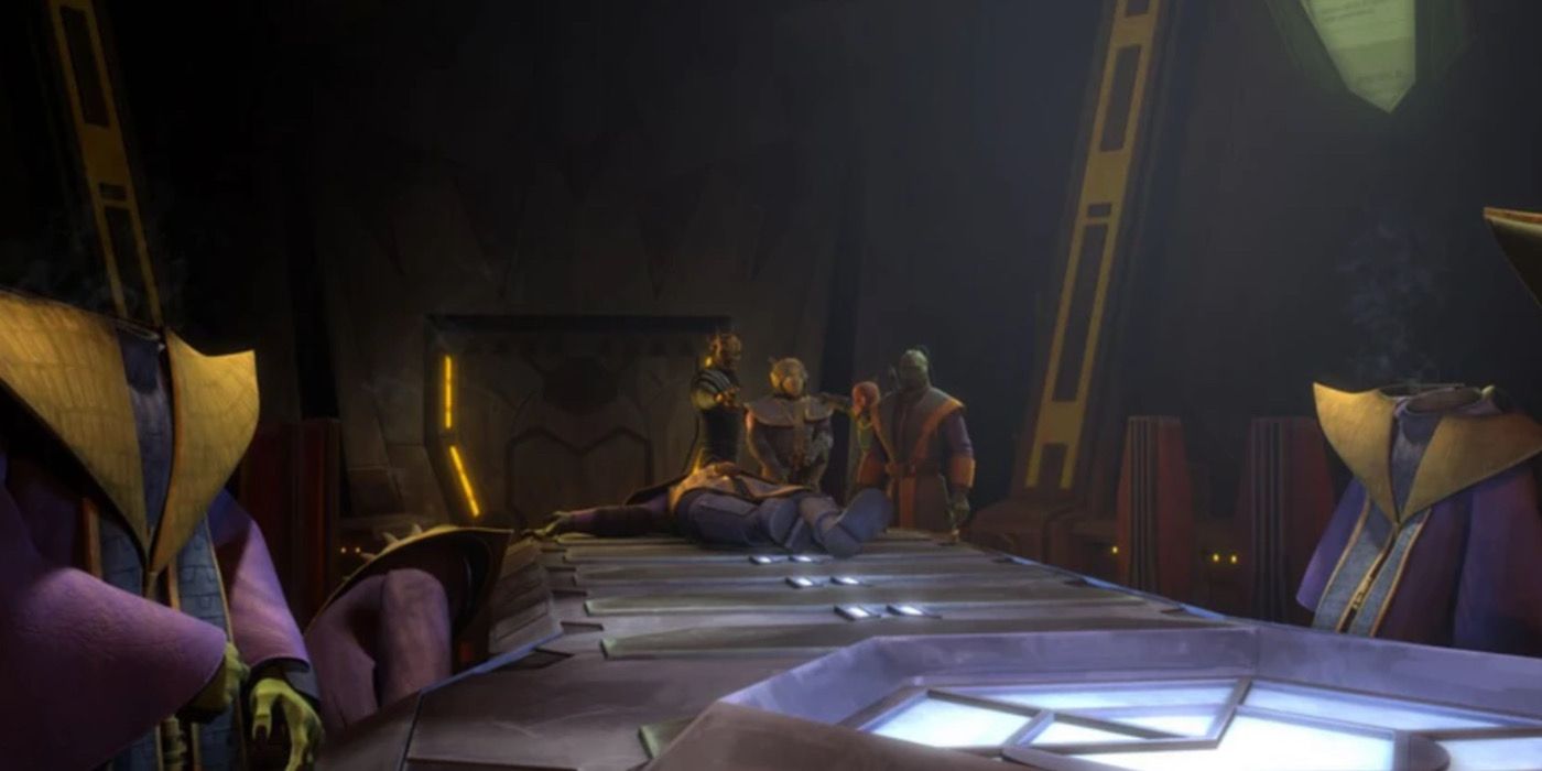 Darth Maul Decapitates the Leaders of the Black Suns