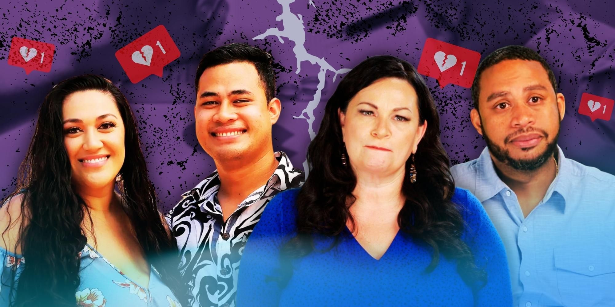 90 Day Fiancé stars Kalani, Asuelu, Kelly and Molly