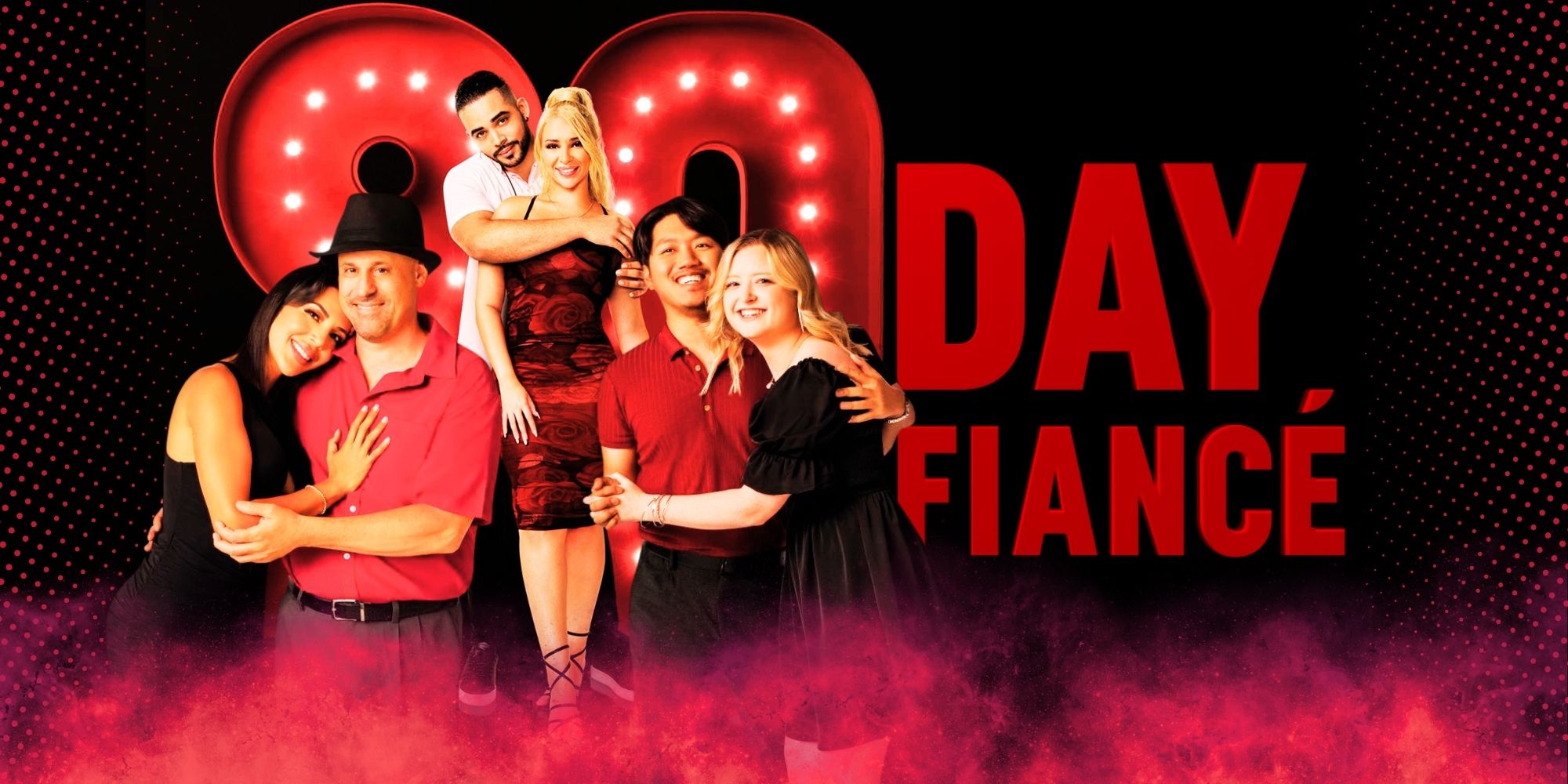 90 Day Fiance season 10 cast members in promo shots montage