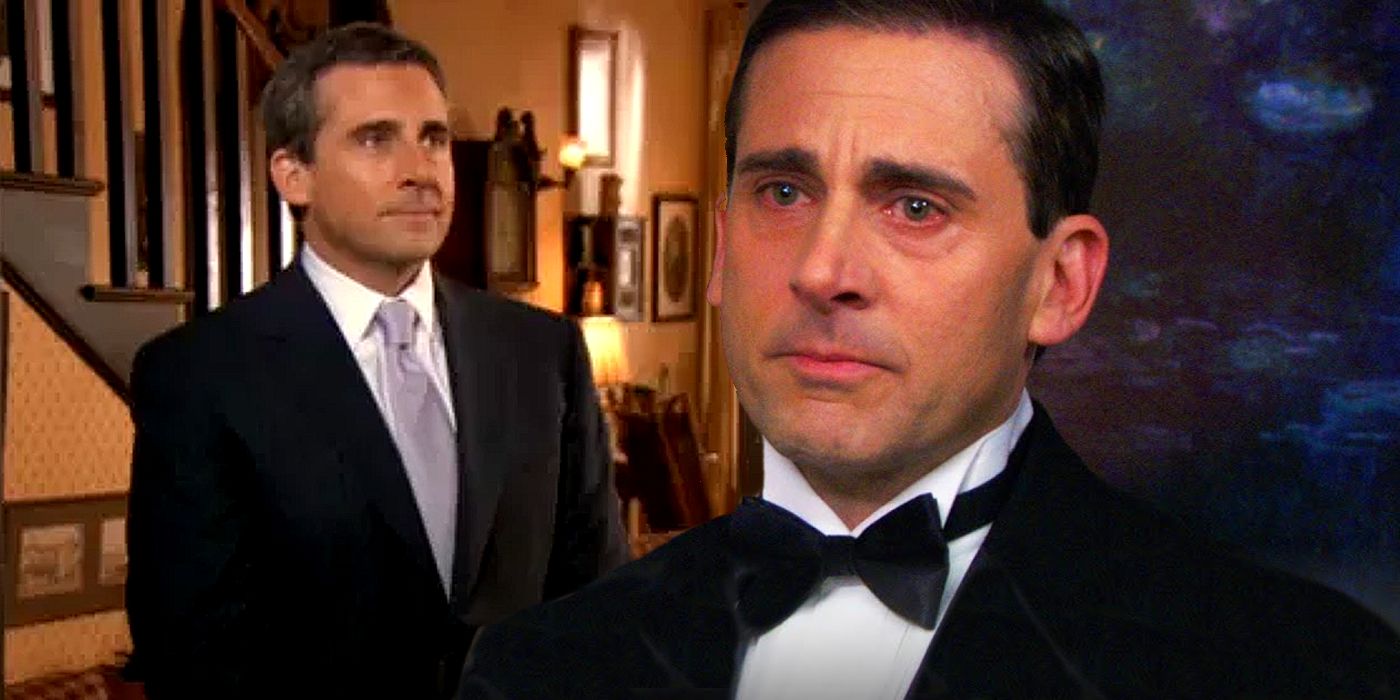 Steve Carell as Michael Scott in The Office series finale and season 7